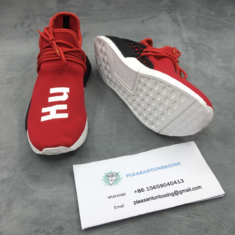 Authentic Adidas Human Race NMD x Pharrell Williams Red GS